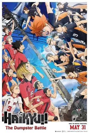HAIKYU!! The Dumpster Battle 2024 Hindi Dual Audio HD Poster Download - Filmyzilla