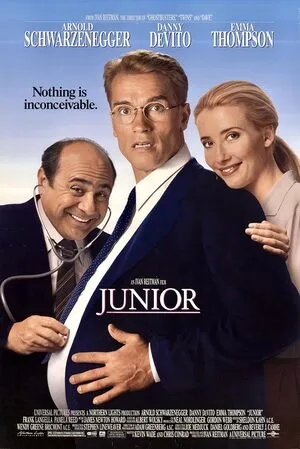 Junior 1994 Hindi Dual Audio HD Poster Download - Filmyzilla