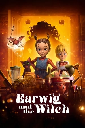 Earwig and the Witch (2020) Hindi Dual Audio 300MB HD Poster Download - Filmyzilla