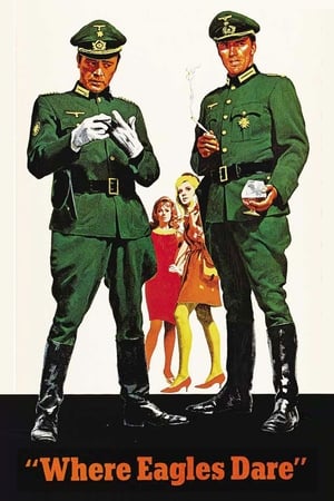 Where Eagles Dare (1968) Hindi Dual Audio [1.2GB] HD Poster Download - Filmyzilla